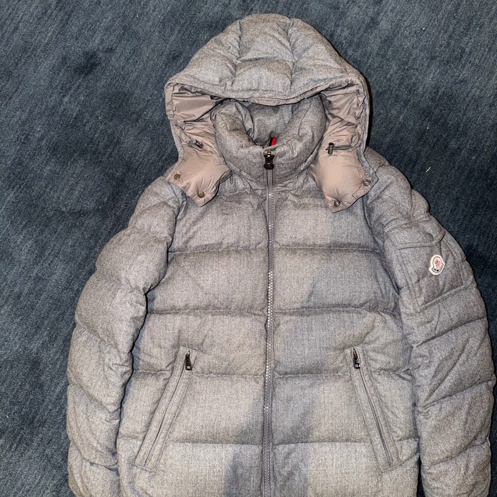 Men’s wool Moncler puffer jacket